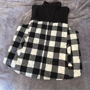 Maurices Black Textured Outerwear sz 1X